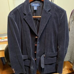 Polo Ralph Lauren Navy Corduroy Blazer